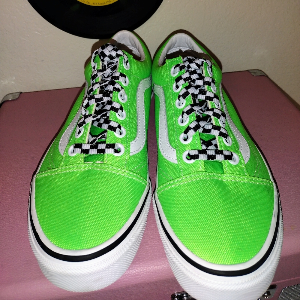 VAN's Neon Sneakers